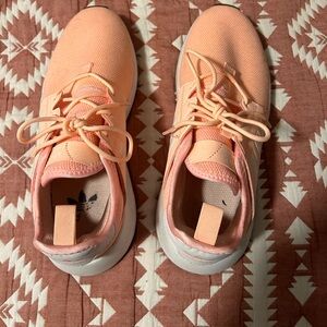 Pink Adidas sneakers